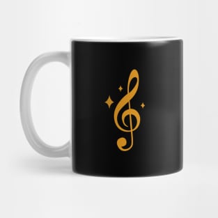 Golden Clef Stars Mug